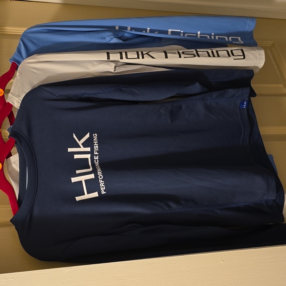 3 for $15 YM HUK LS Fishing Shirts